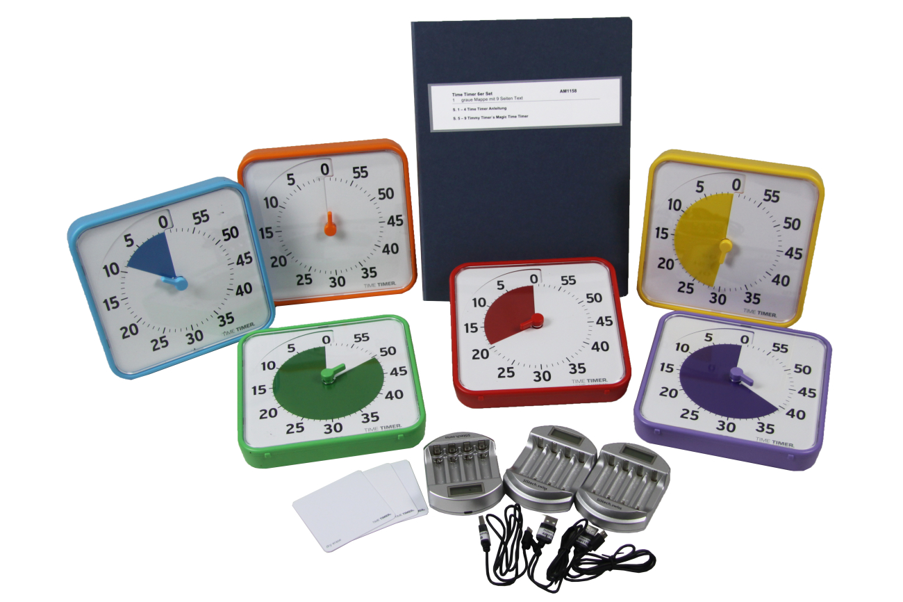 AM1158 Time Timer 6er Set