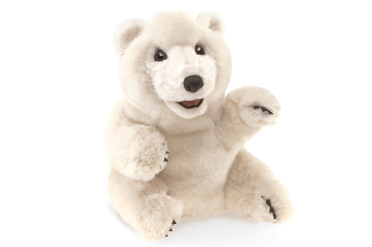 AM5017 Handpuppe Eisbär