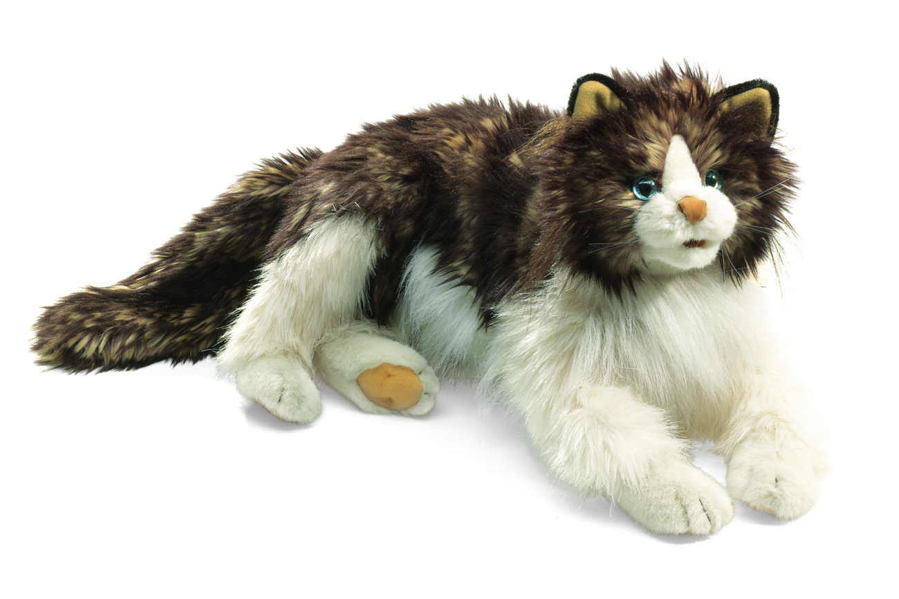 AM5102 Handpuppe Wuschelige Katze