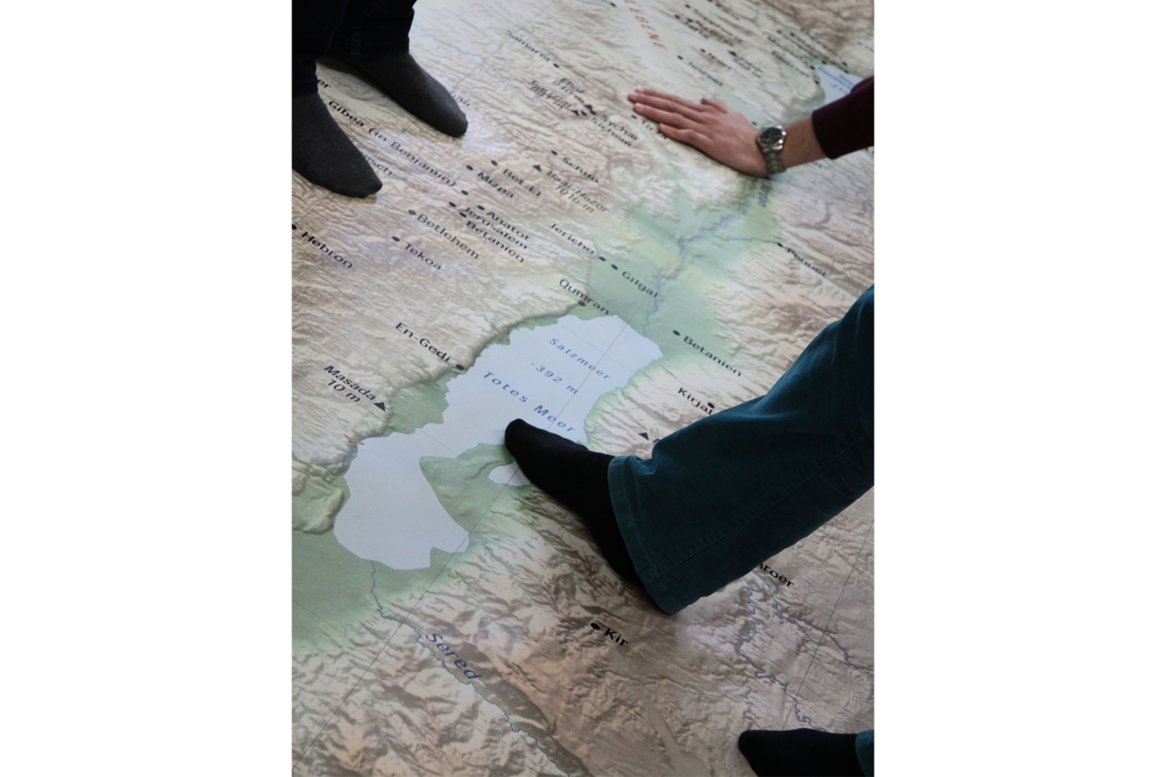 Begehbare Landkarten