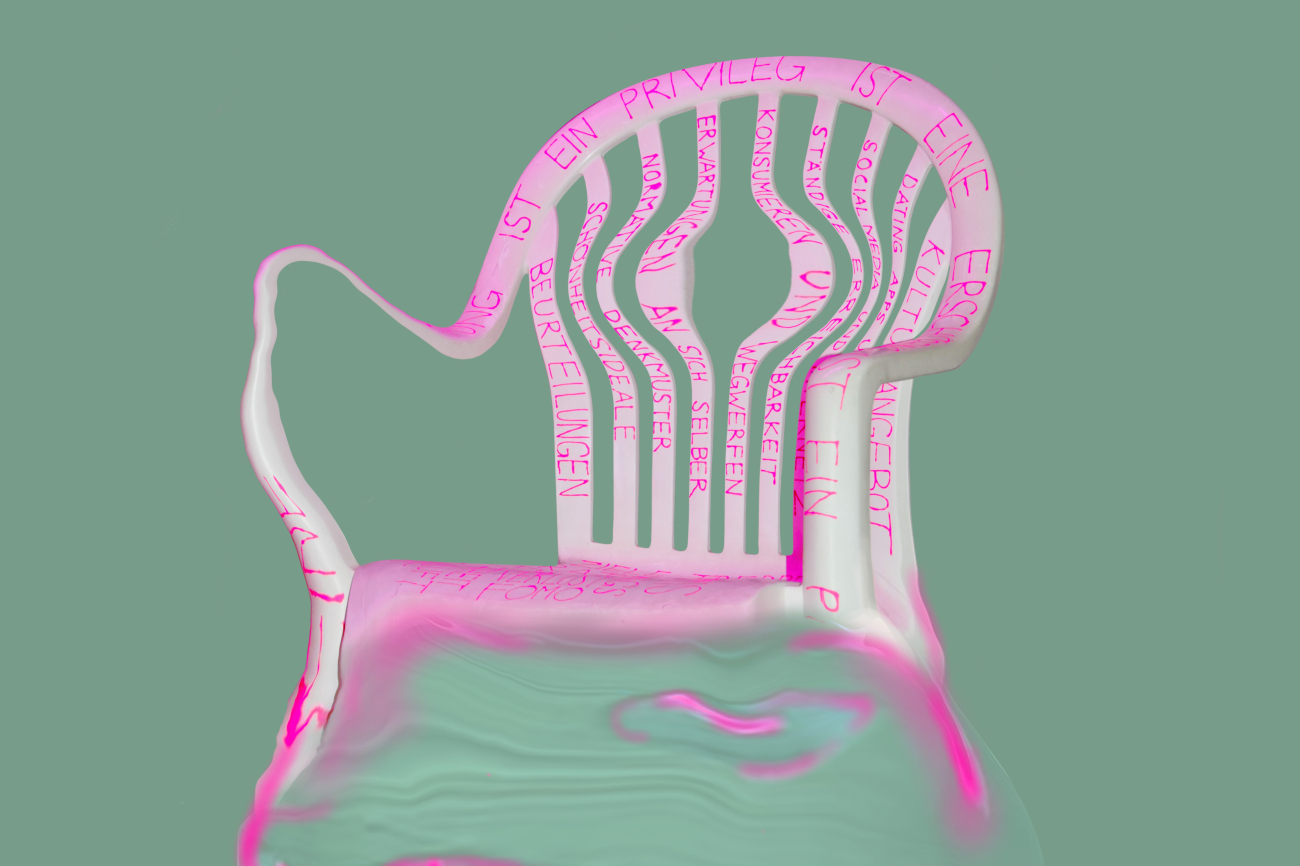 Ausstellungsplakat Projektarbeiten Gestalten