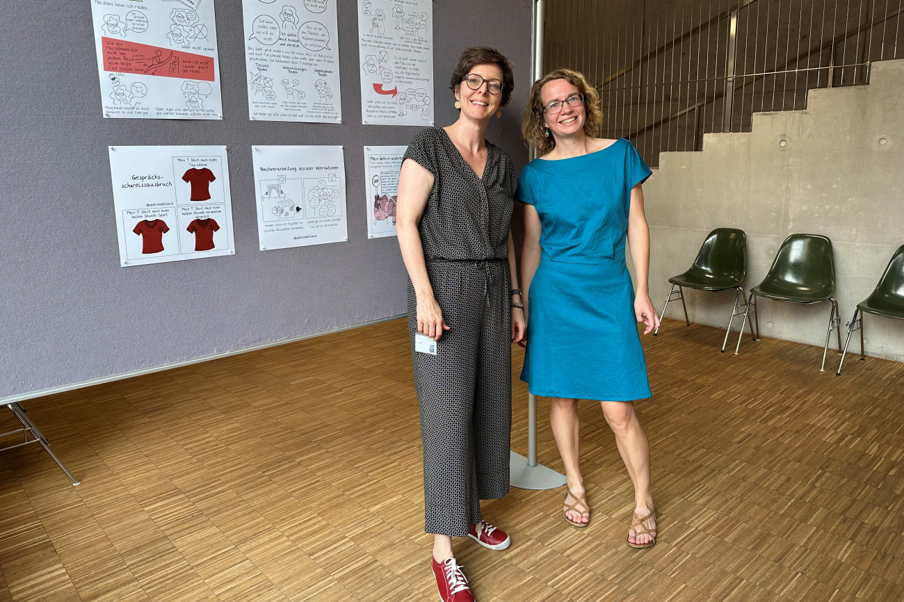 Susanne Enggist und Sara Peeters