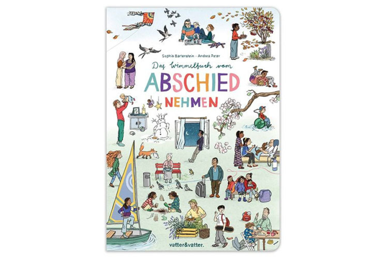Buchcover: Wimmelbuch vom Abschiednehmen