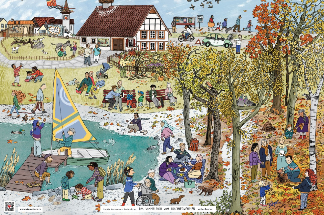 Bild Wimmelbuch vom Abschiednehmen