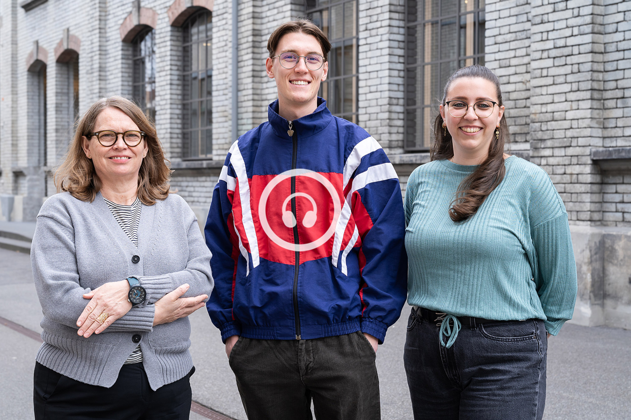 Foto von Caroline Bühler, Ariel Schranz und Alina La Brocca (v.l.n.r.)