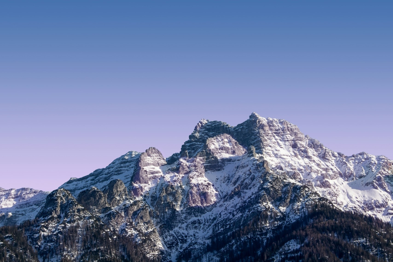 Schneebedeckte Berge