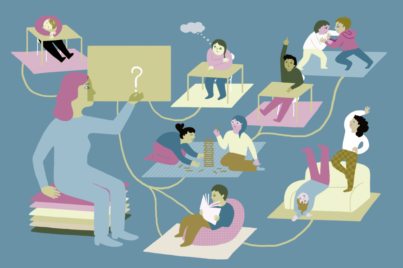 Key Visual Bildungs-Canapé (Illustration)