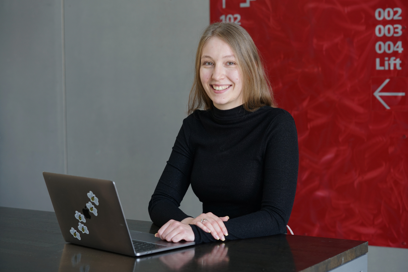 Die Studentin als Forscherin: Annika Lau macht's vor