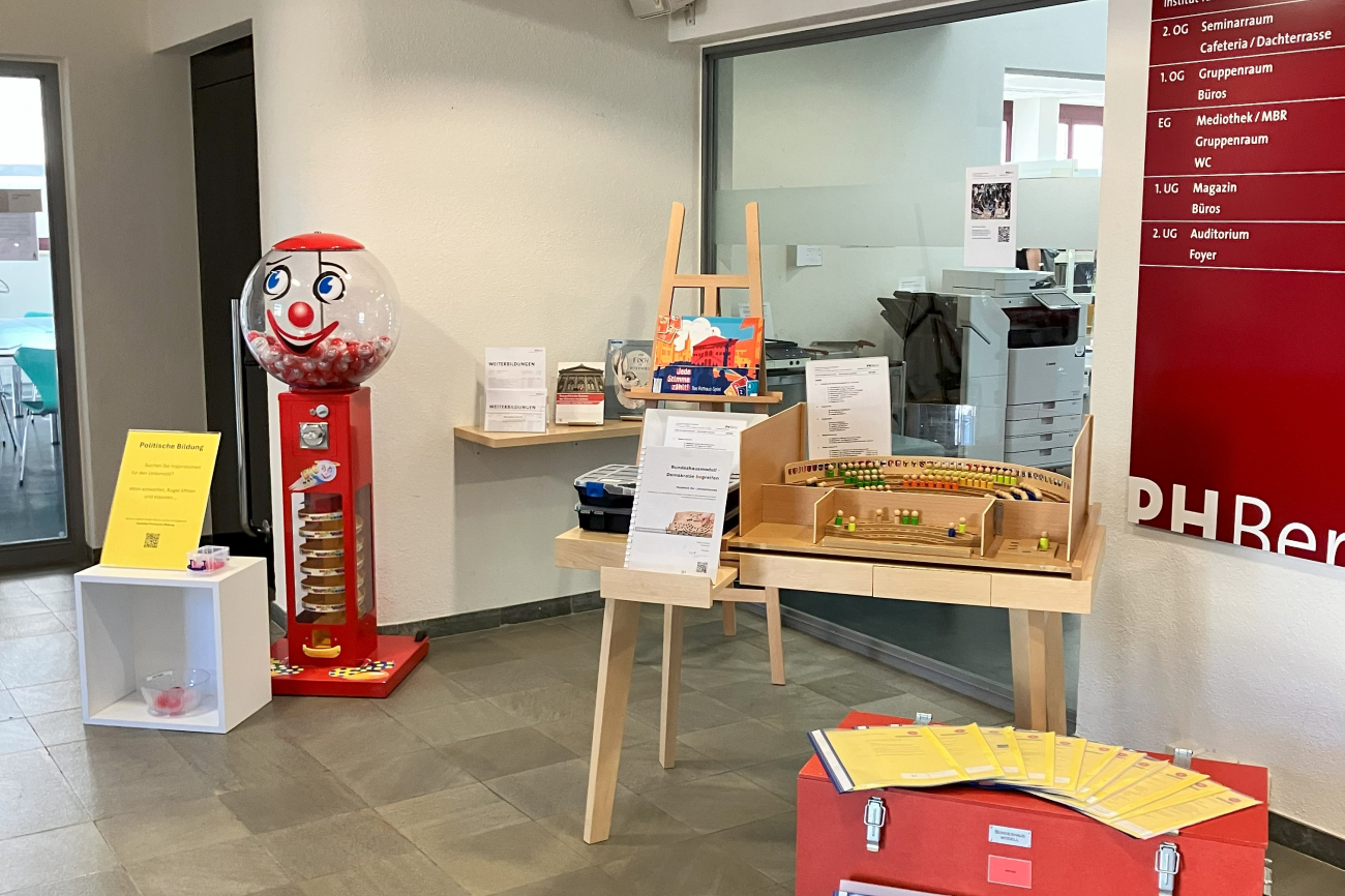 Mini-Ausstellung Demokratie