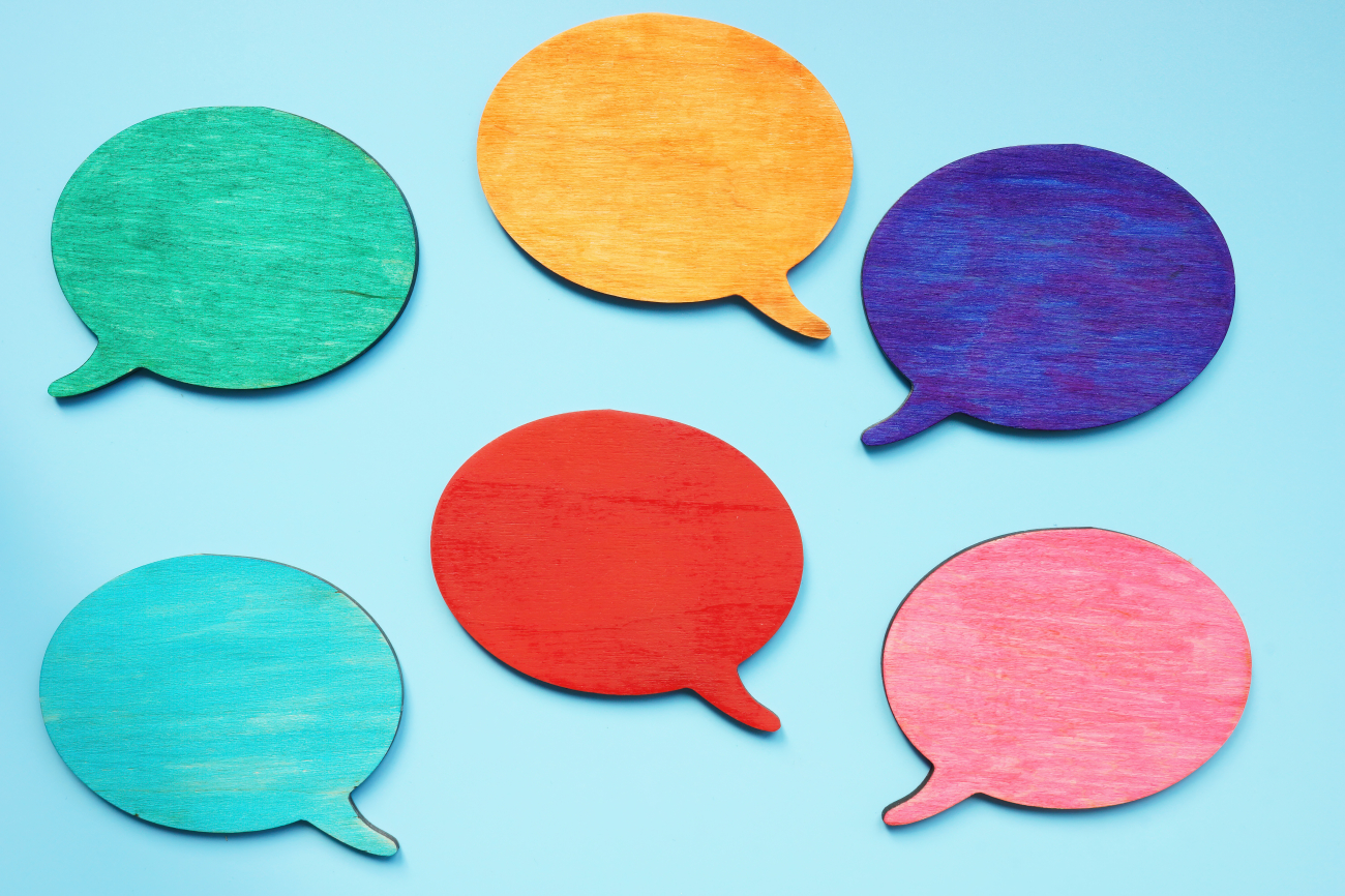 Illustration Sprechblasen