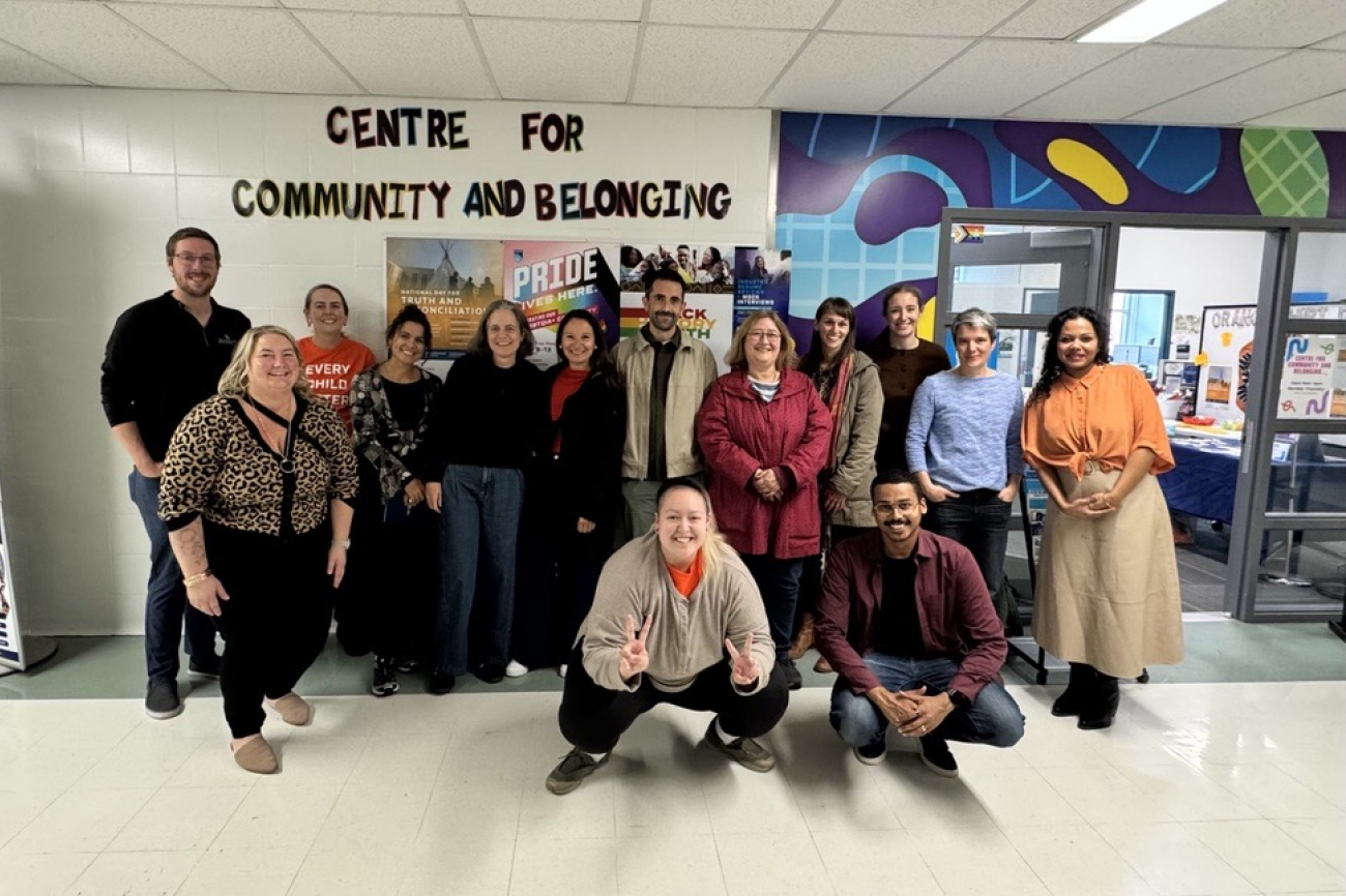 Gruppenbild im Centre for Community and Belonging
