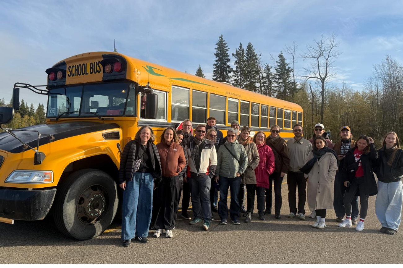 Gruppenbild in Natur in Kanada