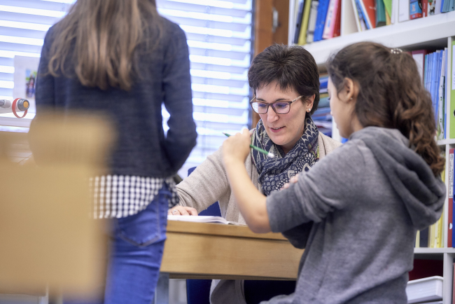 Lehrerin im Unterricht