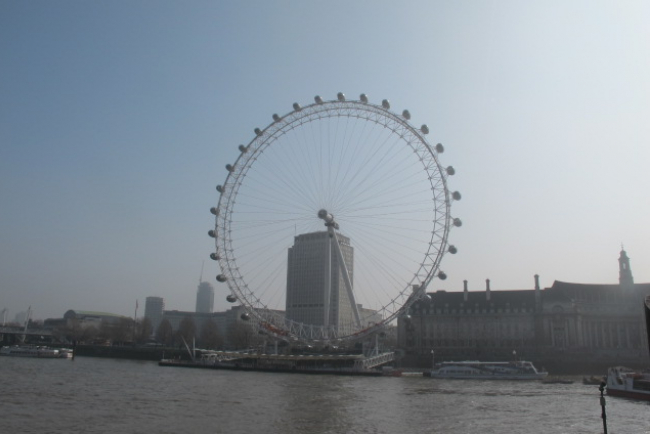 Seit März 2000 ist das London Eye das Wahrzeichen der britischen Hauptstadt.