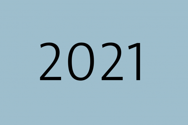 Jahreszahl 2021