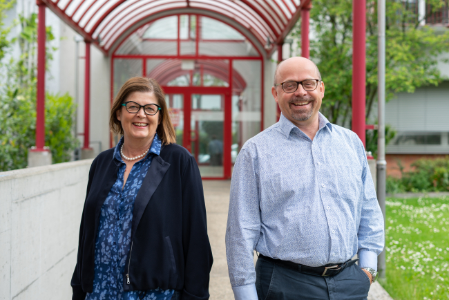 Ursula Brunner und Manfred Kuonen