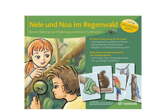 Nele und Noa im Regenwald
