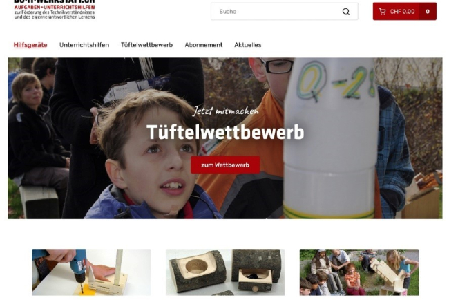 Screenshot der Website Do-It-Werkstatt.ch