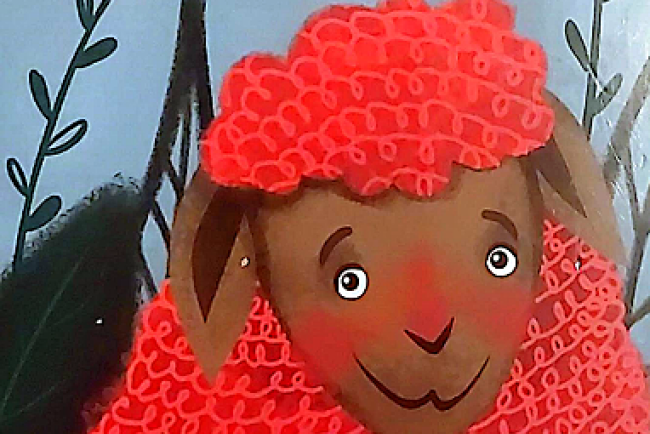 Coverbild des arabischsprachigen Comics Le mouton rouge الخروف الأحمر