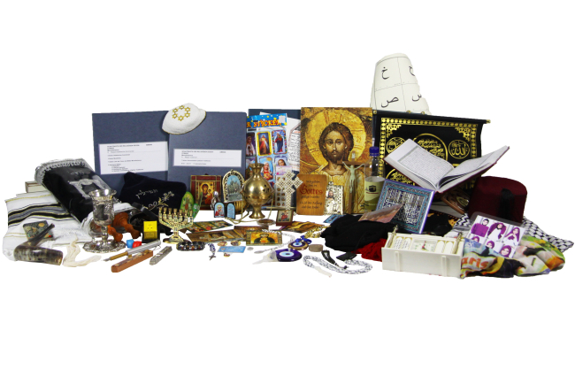 AM8046 Schatzkiste der religiösen Gegenstände Monotheismus