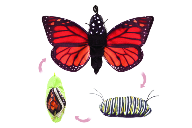 AM5012 Handpuppe Schmetterling