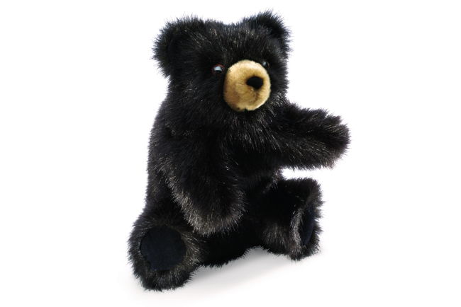 AM5021 Handpuppe Schwarzbär