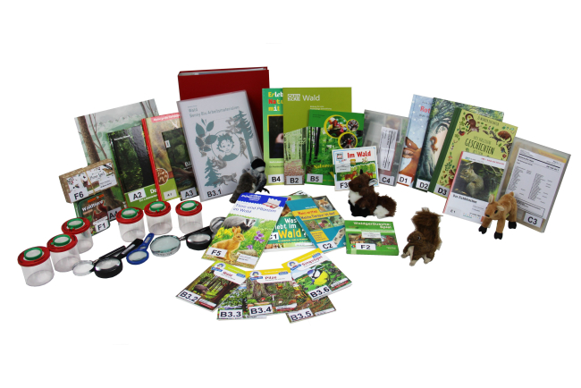 AM1046 Medienkoffer Wald