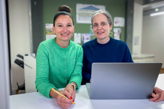 Sabine Williner und Caroline Sahli Lozano