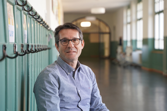 "Die Studierenden kommen mit einem gut gefüllten Rucksack in die Praxis", sagt Mark Grundler. Bild: Rolf Marti 