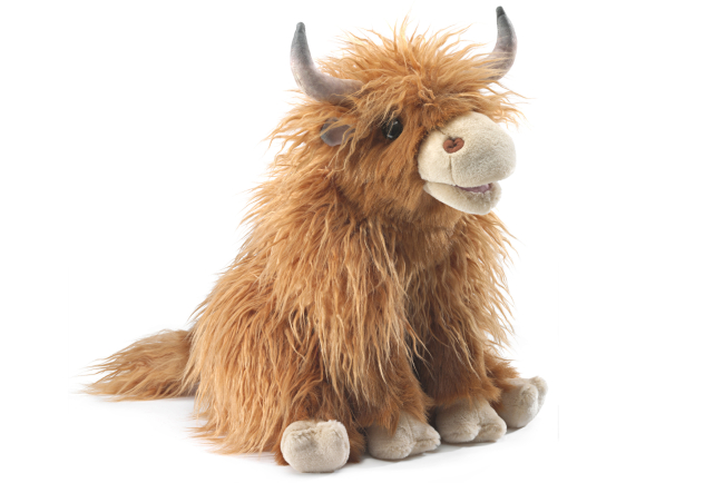 AM5105 Handpuppe Schottisches Hochlandrind