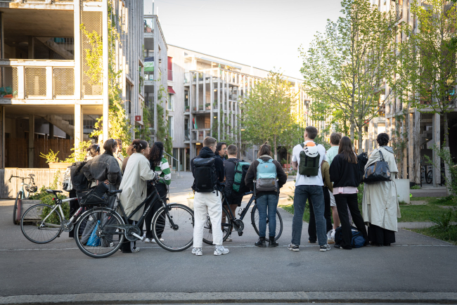 Urban Futures: Warmbächli Begehung Aussenraum